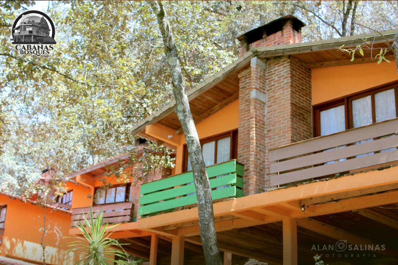 Cabanas Los Bosques Del Zembo Huasca de Ocampo Eksteriør bilde